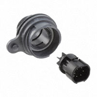 Bulgin - PXP7012/06P/ST - CONN RCPT PNL MNT 6POS W/PINS