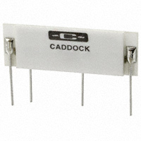 Caddock Electronics Inc. - USVD2-B10M-010-02 - RES NETWORK 2 RES MULT OHM 4SIP