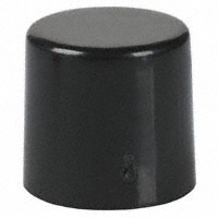 Carling Technologies - 3MN-C12 - CAP PUSHBUTTON ROUND BLACK