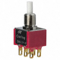 Carling Technologies - 3MN-DP7-P1-B11-M1RE - SWITCH PUSH DPDT 0.4VA 20V