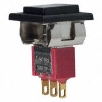 Carling Technologies - 3MN-SP7-AP2/22-M1RE - SWITCH PUSH SPDT 0.4VA 20V
