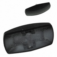 Carling Technologies - 468-12184-001 - CAP ROCKER RECTANGULAR BLACK