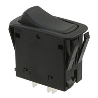 Carling Technologies - L14D1S001-AZZ00-000 - SWITCH ROCKER SPDT 20A 12V