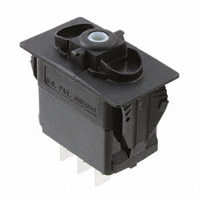 Carling Technologies - V8D1S00B-00000-000 - SWITCH ROCKER SPDT 20A 12V