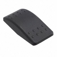 Carling Technologies - VVAZC00-000 - CAP ROCKER RECTANGULAR BLACK