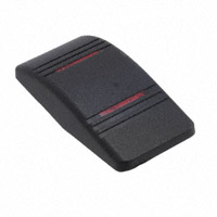 Carling Technologies - VVCNC00-000 - CAP ROCKER RECT BLK/RED LENS