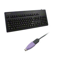 Cherry Americas LLC - G80-3000LSCEU-2 - KEYBOARD 104KEY 18.5" USB&PS/2