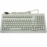 Cherry Americas LLC - G81-1800LUMUS-0 - KEYBOARD COMPACT 104 KEY USB GRY