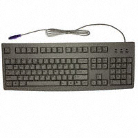 Cherry Americas LLC - G83-6104LPNEU-0 - KEYBOARD FULL SZ 104KEY PS/2 GRY