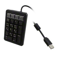 Cherry Americas LLC - G84-4700LUCUS-2 - KEYPAD 21 KEYS BLACK 4"
