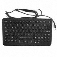 Cherry Americas LLC - J842120LUAUS2 - KEYBOARD WASHABLE 83KEY USB BLK