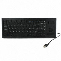 Cherry Americas LLC - J84-4300LUAUS-2 - KEYBOARD WIPEKEY 87KEY USB BLK