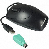 Cherry Americas LLC - M-5450 - MOUSE OPTICAL USB PS/2 BLK