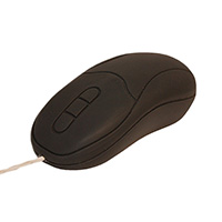 Cherry Americas LLC - MW29002 - MOUSE WASHABLE OPTICAL USB BLACK