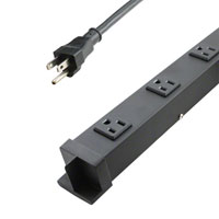 Chip Quik Inc. - EPS-618121 - POWER STRIP 72" 18 BLACK OUTLET