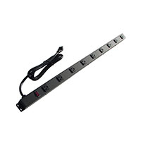 Chip Quik Inc. - EPS-3096V1 - POWER STRIP 36" 9 BLACK OUTLET
