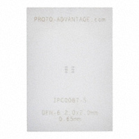 Chip Quik Inc. - IPC0087-S - DFN-6 STENCIL