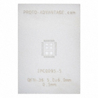 Chip Quik Inc. - IPC0095-S - QFN-36 STENCIL
