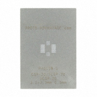 Chip Quik Inc. - PA0119-S - CSP-20/TCSP-20/UCSP-20 STENCIL