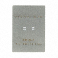 Chip Quik Inc. - PA0169-S - MINI SOIC-10 STENCIL