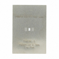 Chip Quik Inc. - PA0191-S - TSSOP-10-EXP-PAD STENCIL