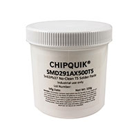 Chip Quik Inc. - SMD291AX500T5 - SOLDER PASTE SN63/PB37 500G T5