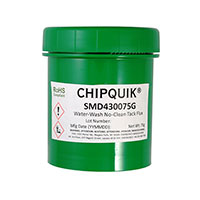 Chip Quik Inc. - SMD430075G - FLUX - WATER SOLUBLE CAN 2.64 OZ