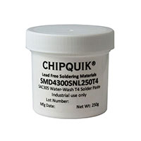 Chip Quik Inc. - SMD4300SNL250T4 - SLDR PST WATR SOL SAC305 T4 250G