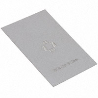 Chip Quik Inc. - PA0063-S - STENCIL QFN-20 .5MM