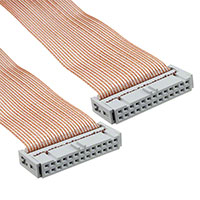 Cicoil - 310J101-26-CA006 - FLT RIB CBL .050" 28AWG 26C 6'