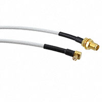 Cinch Connectivity Solutions Johnson - 415-0181-012 - SMA BLKHD JACK - RA MCX PLUG 12"