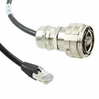 Cinch Connectivity Solutions - C-RJFTV5E1706MN10 - CABLE MOD 8P8C PLUG-PLUG 3.28'