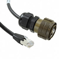 Cinch Connectivity Solutions - C-RJFTV5E1706PG05 - CABLE MOD 8P8C PLUG-PLUG 1.64'