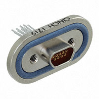 Cinch Connectivity Solutions - DCDH-9S4C40.5BN - CONN MICRO-D RCPT 9POS PNL MNT