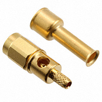 Cinch Connectivity Solutions Johnson - 131-6403-001 - CONN SMC PLUG STR 50OHM SOLDER