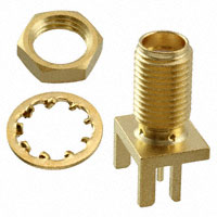 Cinch Connectivity Solutions Johnson - 142-0721-841 - CONN SMA JACK STR 50OHM EDGE MNT