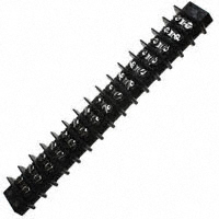 Cinch Connectivity Solutions - 15-141 - CONN BARRIER STRP 15CIRC 0.438"