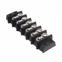 Cinch Connectivity Solutions - 6-140-Y - CONN BARRIER STRIP 6CIRC 0.375"