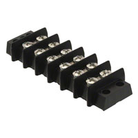 Cinch Connectivity Solutions - 6-141 - CONN BARRIER STRIP 6CIRC 0.438"