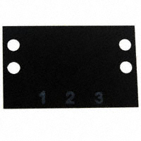 Cinch Connectivity Solutions - MS-3-140 - BARRIER BLOCK MARKER STRIP 3POS