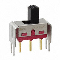 C&K - 1101M2S4V3BE2 - SWITCH SLIDE SPDT 0.4VA 20V