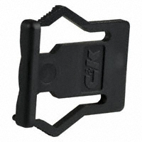 C&K - 114B02000 - HDWR ENDCAP RIGHT FOR SER 3U BLK