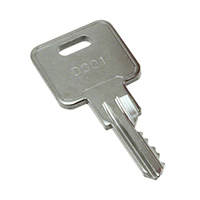 C&K - 115441001 - KEY REPLACEMENT D001 CODE BRASS
