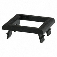 C&K - 432802263 - HDWR FRAME SNAP-IN .125" BLACK