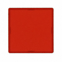 RAFI USA - 5.49077.0111306 - LENS PUSHBUTTON RED SQUARE