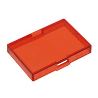 RAFI USA - 5.49275.0321301 - LENS TRANSPARENT RECT FLUSH RED