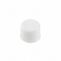 C&K - 508101000 - CAP PUSHBUTTON ROUND WHITE