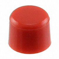 C&K - 538703000 - CAP PUSHBUTTON ROUND RED