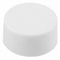 C&K - 585A01000 - CAP PUSHBUTTON ROUND WHITE