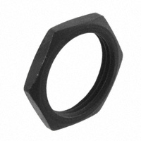 C&K - 707100A56 - SW HEXNUT BLACK 15/32-32 NP SER